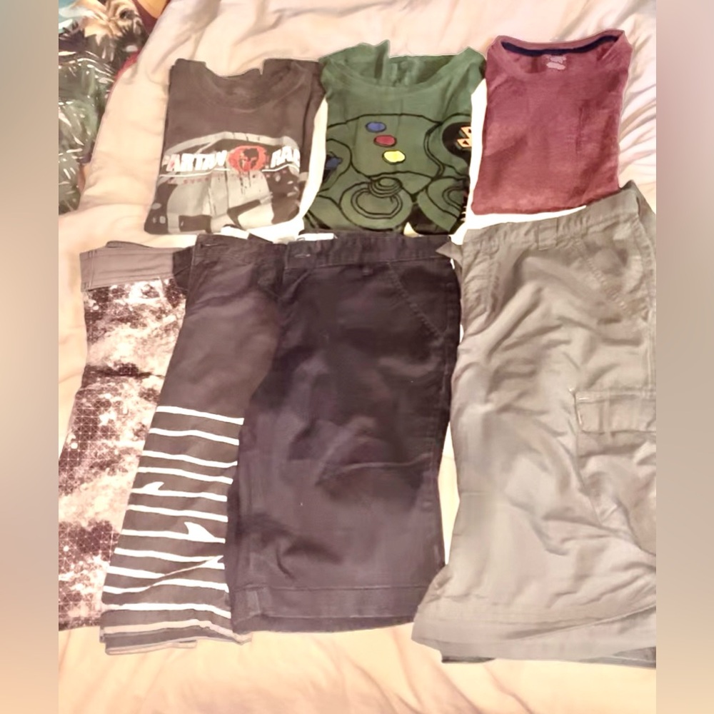 Shorts and top take all